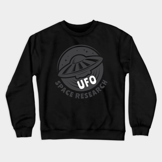 ufo space research Crewneck Sweatshirt by devionstd